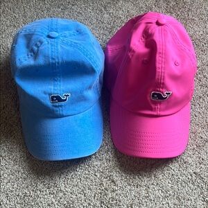 Blue and Pink Vineyard Vines Hat